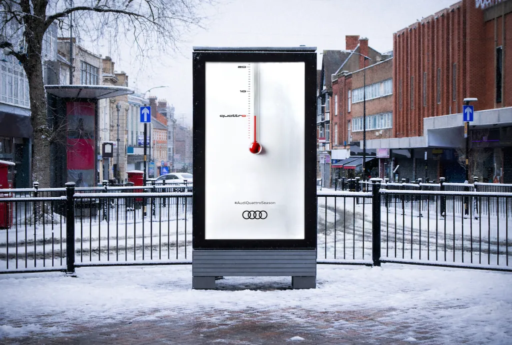 Audi Found a Way to Make You Love the Cold - detail