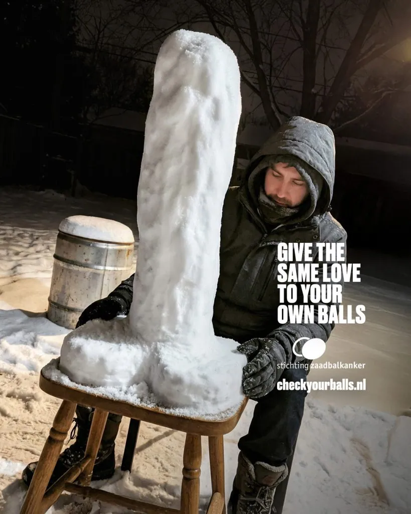 They Built Snow Penises. Now They Want You to Check Yourself. - detail